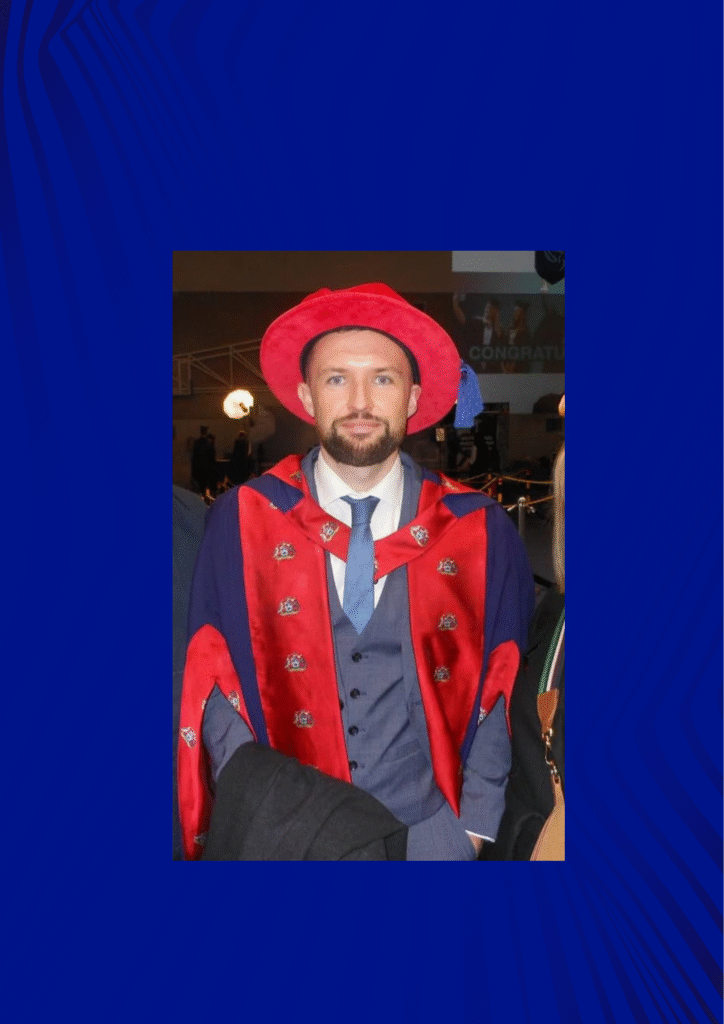 IOF Academy Scholarship student, now DR Porter