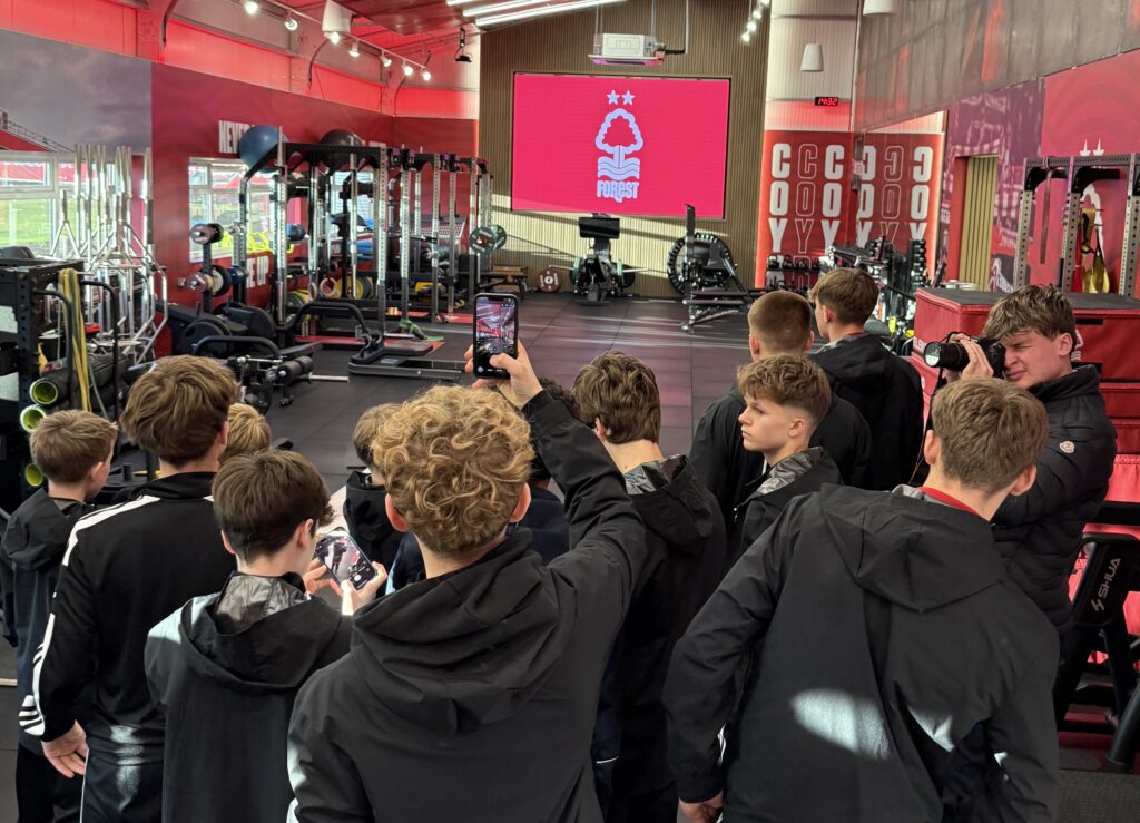 OF International Football Academy UK, Nottingham Forest FC Visit